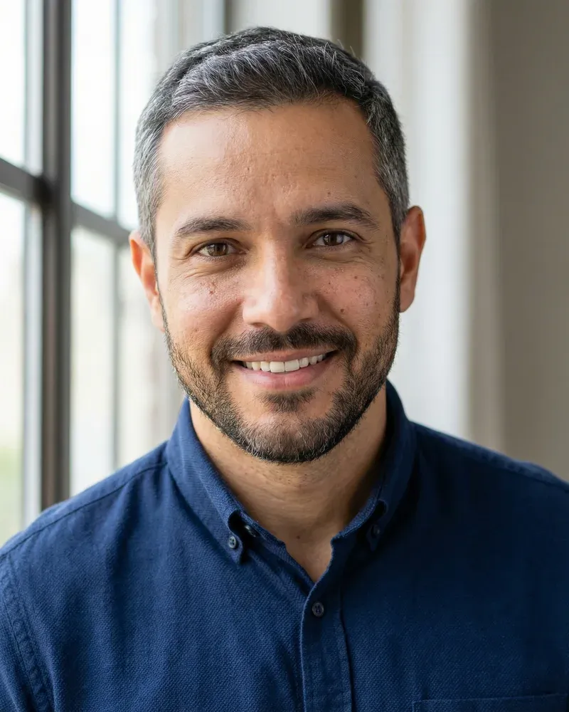 Super fácil — só carreguei umas selfies